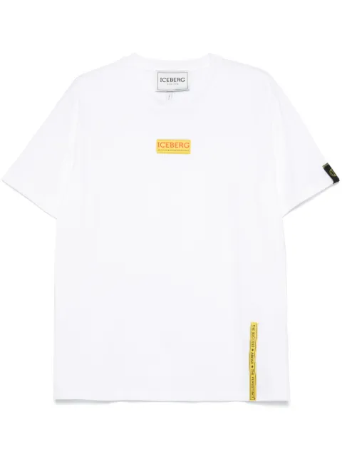 Iceberg logo-tag T-shirt