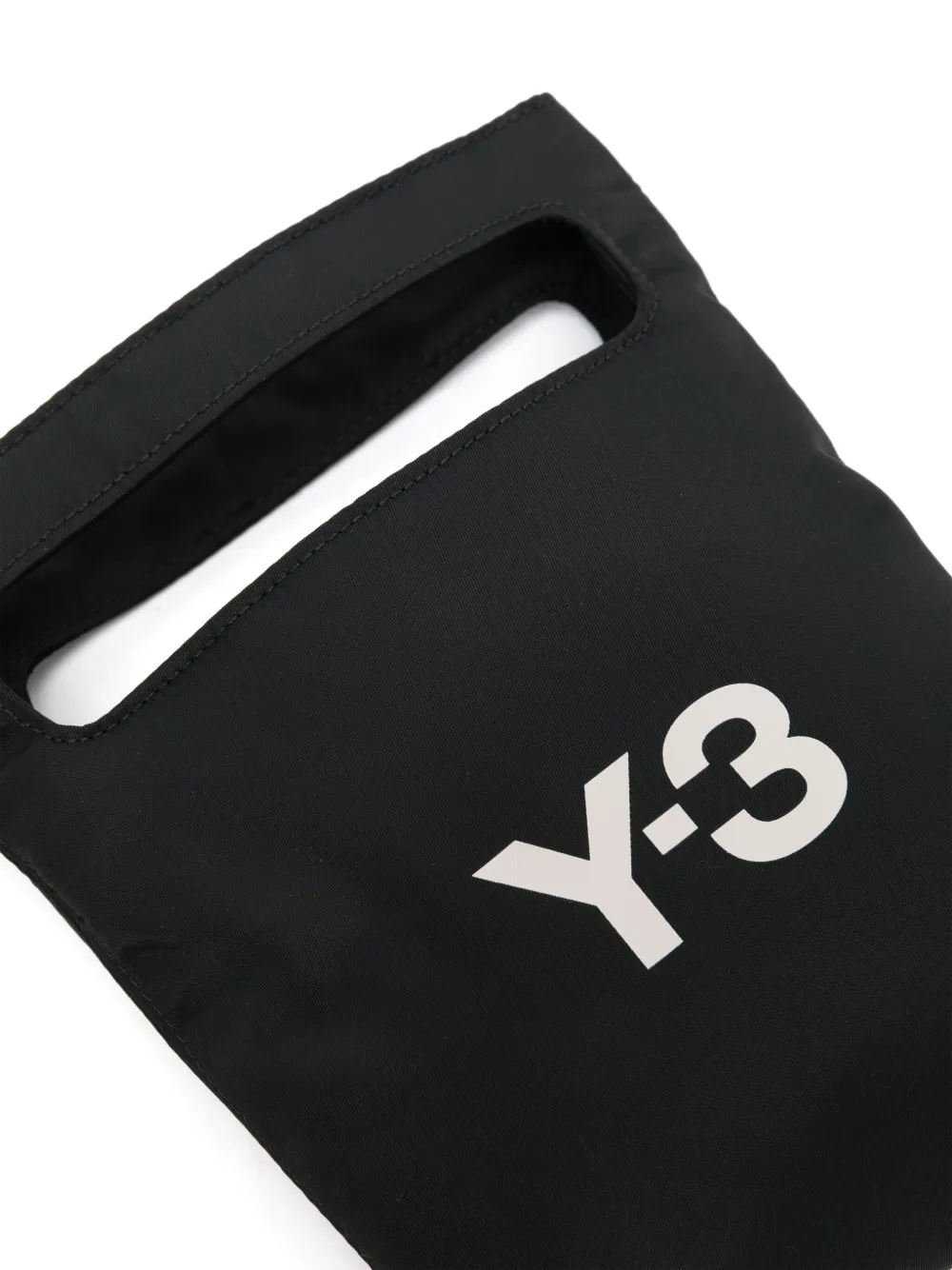 Y-3 Shopper met logoprint Zwart