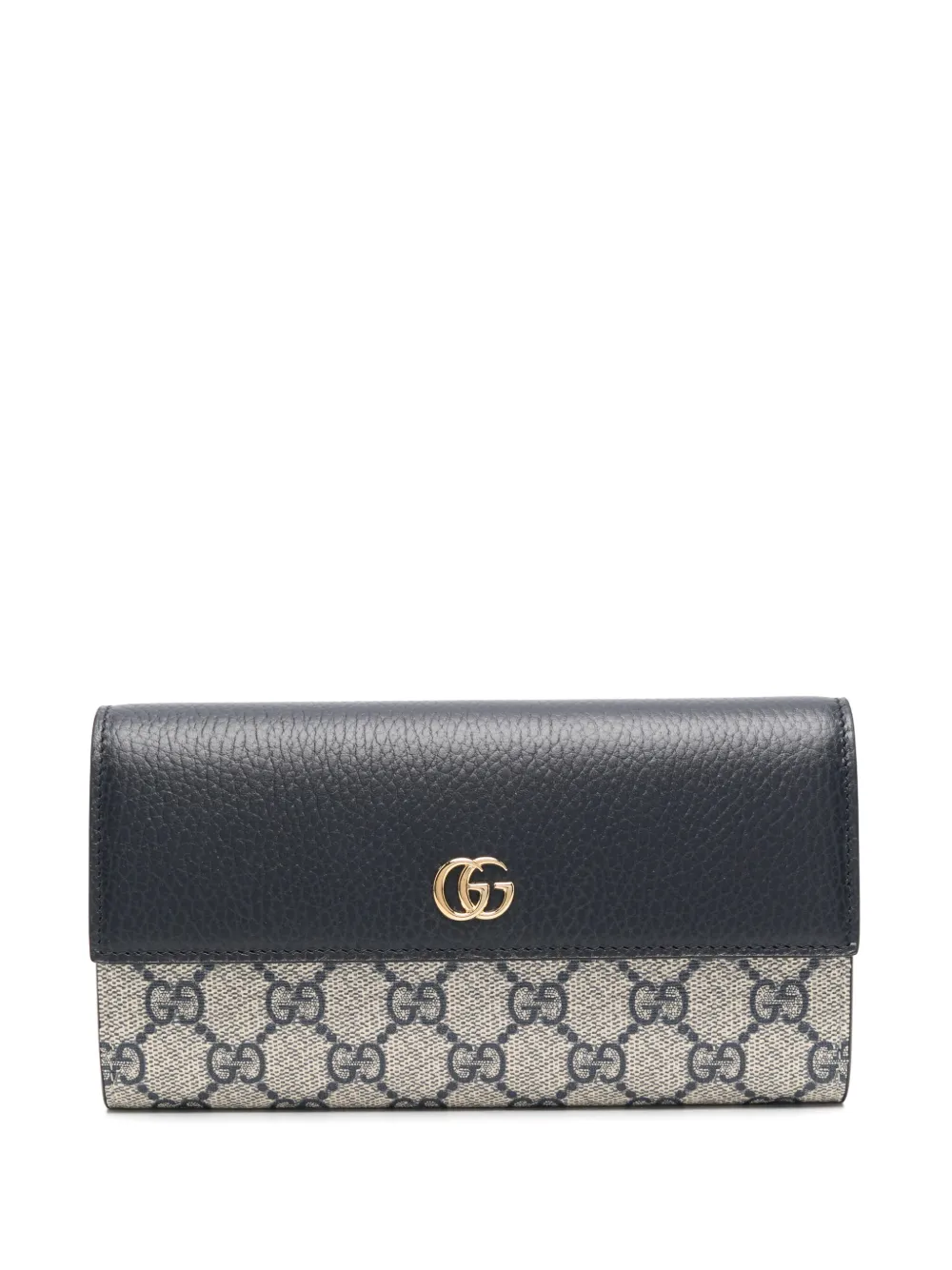 Gucci GG Marmont continental wallet - Blau