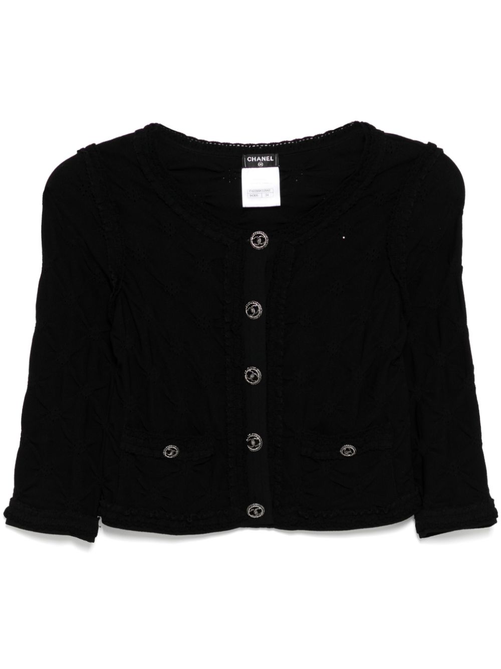 2010s CC Mark buttons cardigan