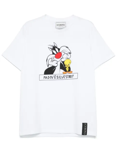 Iceberg cartoon-print T-shirt
