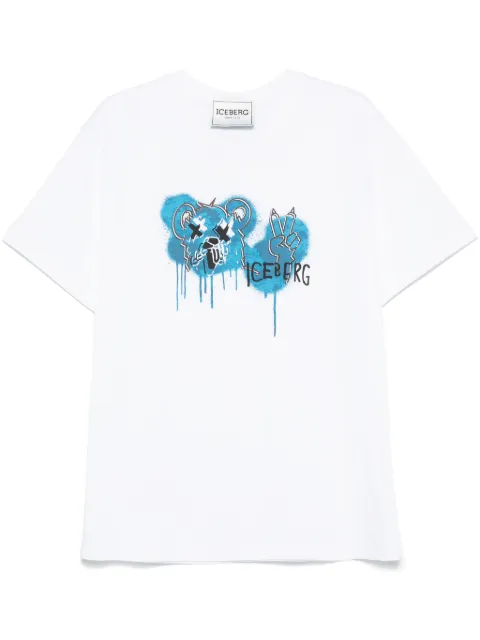 Iceberg bear-print T-shirt