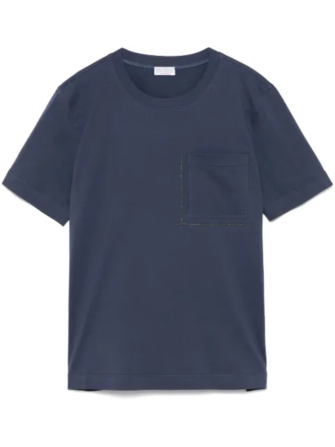 Brunello Cucinelli تيشيرت بزينة مونيلي