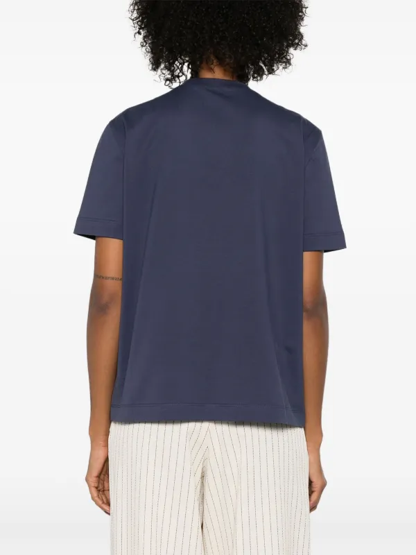 BRUNELLO CUCINELLI - Brunello Cucinelli モニーレ付きtシャツ Brunello Cucinelli T-Shirt Monile