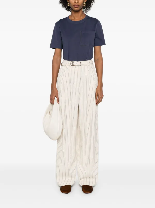 Brunello Cucinelli モニーレ Tシャツ | ブルー | FARFETCH JP