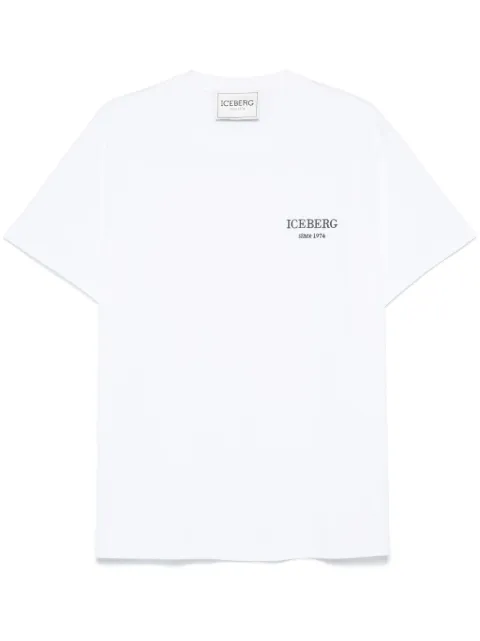 Iceberg logo-embroidered T-shirt