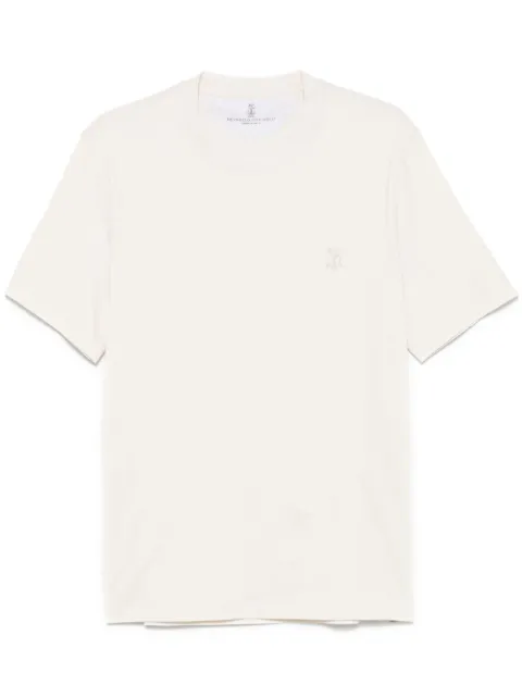 Brunello Cucinelli logo-print T-shirt 