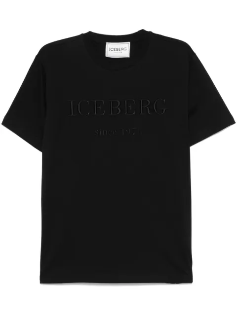Iceberg logo-embroidered T-shirt