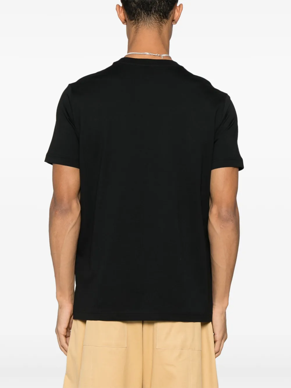 Iceberg T-shirt met geborduurd logo Zwart