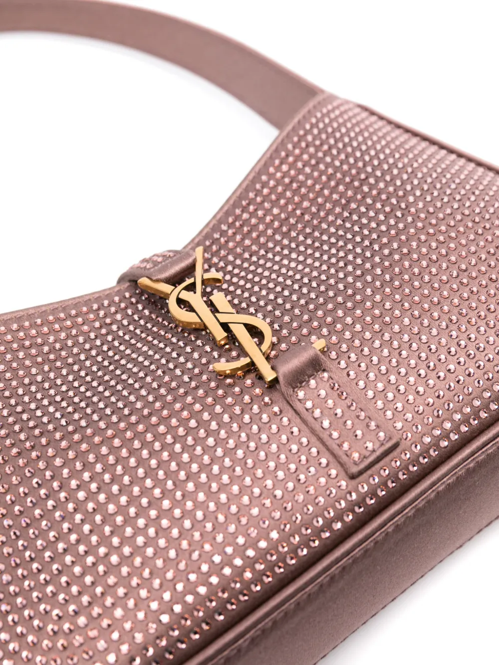 Saint Laurent Mini-shopper met Cassandre plakkaat Roze