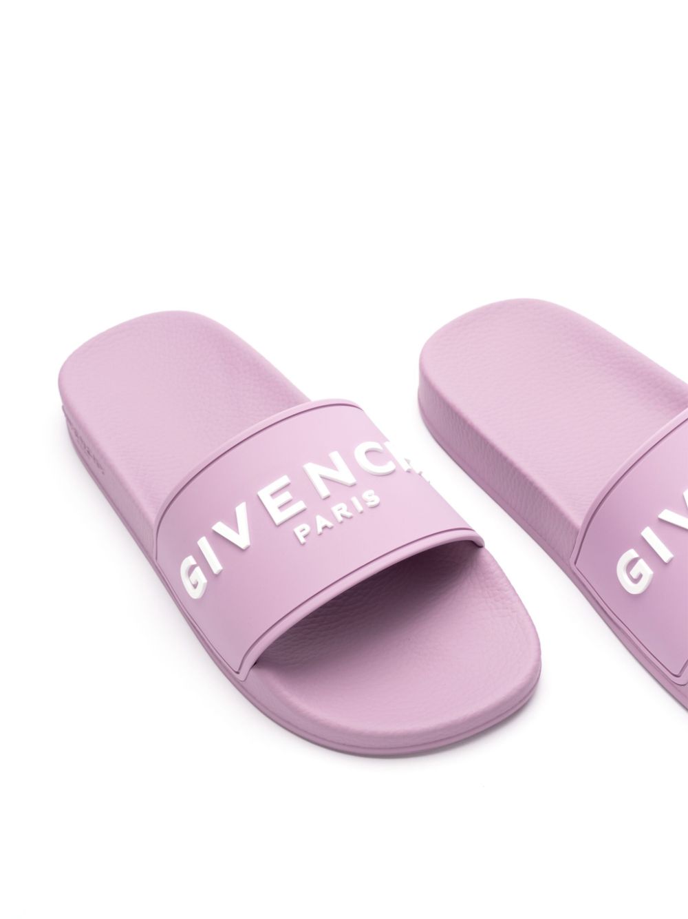 Givenchy logo-appliqué slides - Pink