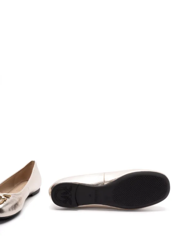 フラットシューズ PINKO GIOIA 03 - BALLERINA LAMINATED NAPPA \nSILVER PINKO Ballerine Gioia 03 | Argento | FARFETCH IT