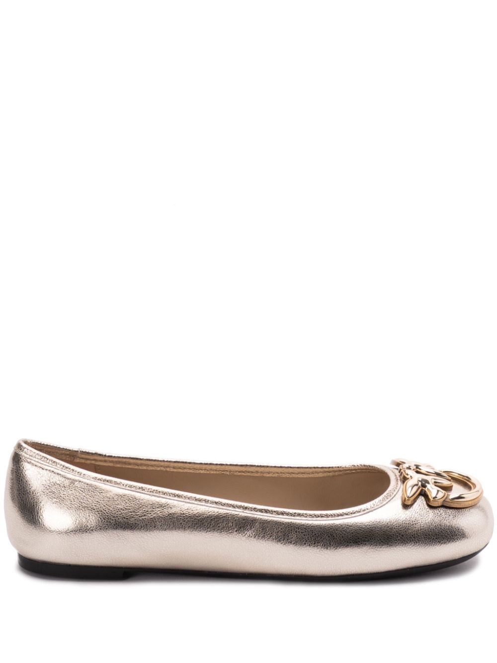 PINKO Gioia 03 ballet flats Zilver