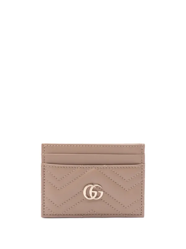 GUCCI  ダブルG カードケース Gucci ダブルG カードケース | ニュートラル | FARFETCH JP