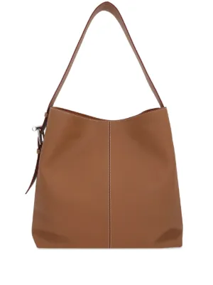 LOEWE ドレープ ショルダーバッグ | ブラウン | FARFETCH JP