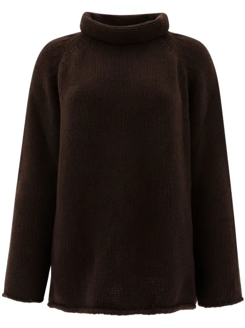 BODE cashmere roll-neck sweater