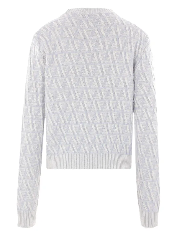 FENDI FF Sweater Grey FARFETCH ID