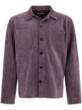 BODE suede shirt - Purple