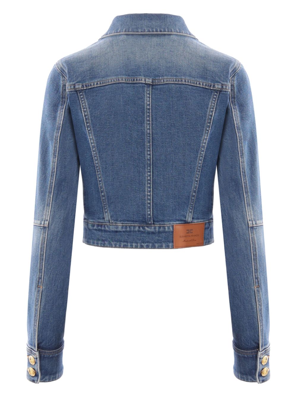 Elisabetta Franchi denim jacket - Blauw