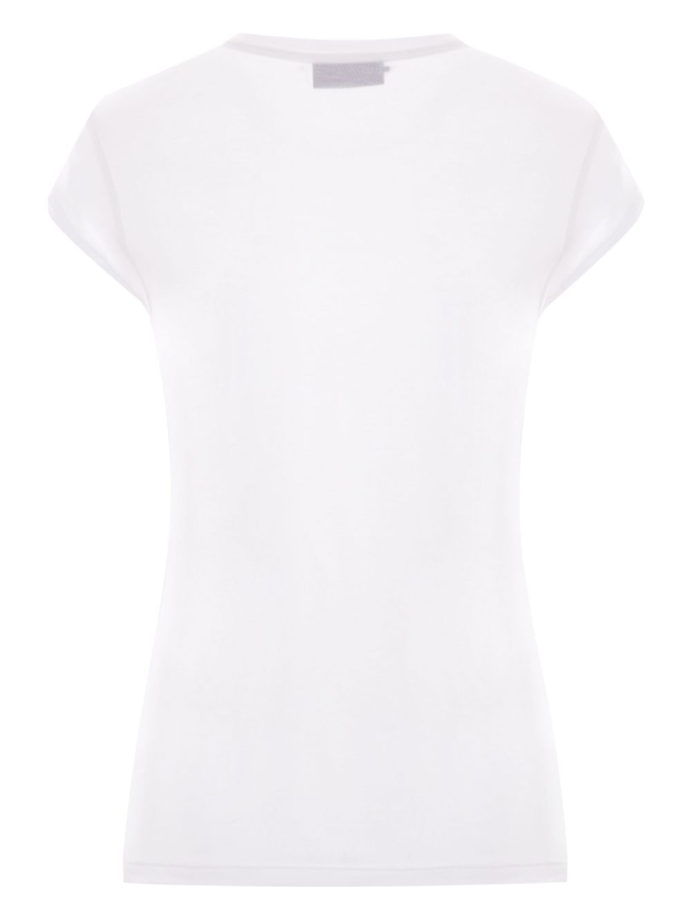 Elisabetta Franchi logo-print T-shirt - Wit