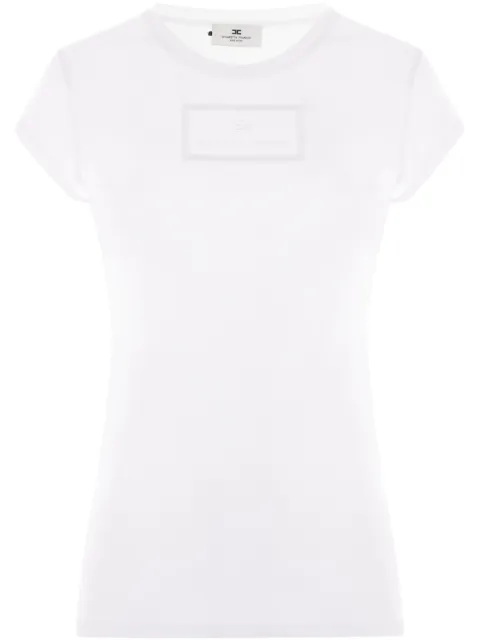 Elisabetta Franchi logo-print T-shirt