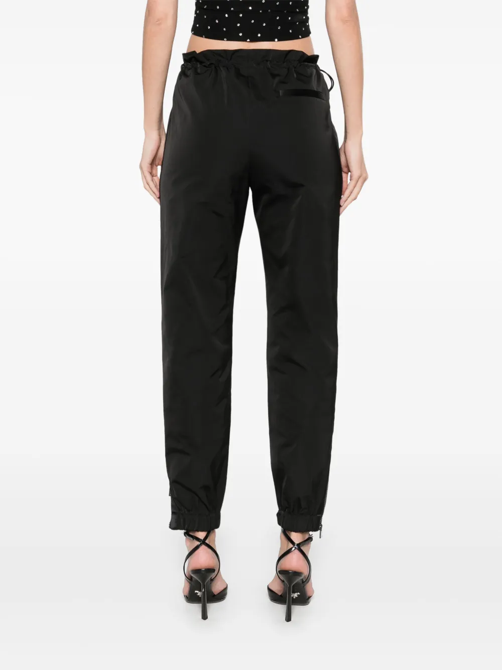 Ermanno Scervino Broek met toelopende pijpen Zwart