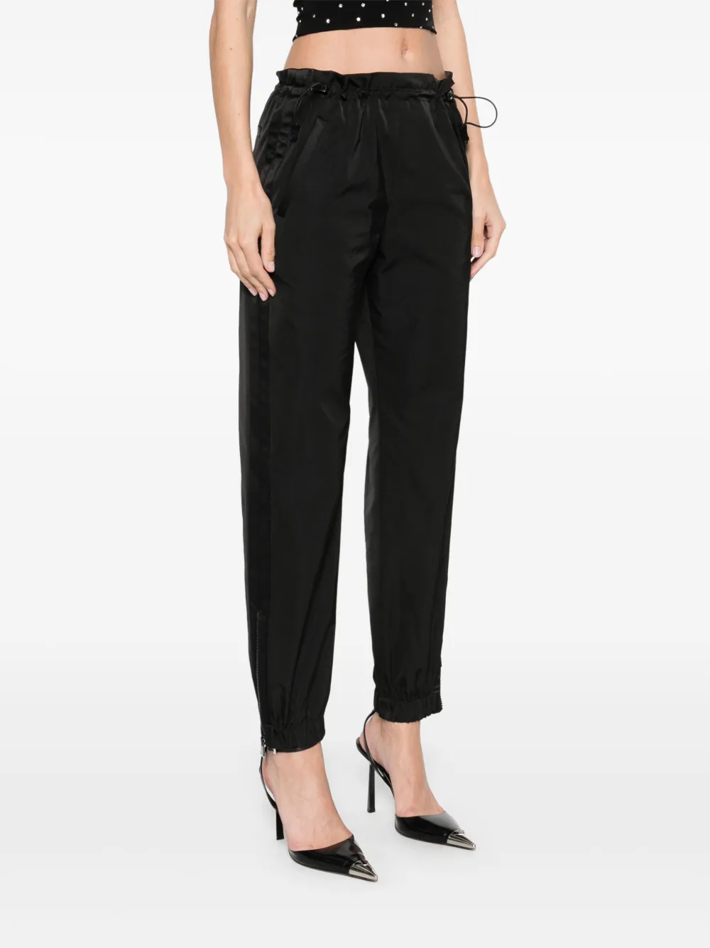 Ermanno Scervino Broek met toelopende pijpen Zwart