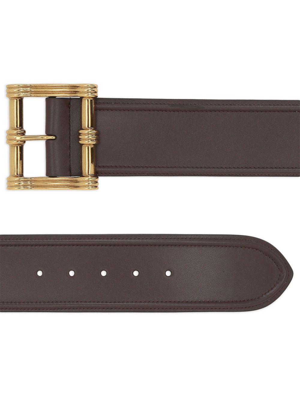 ETRO Leren riem - Bruin