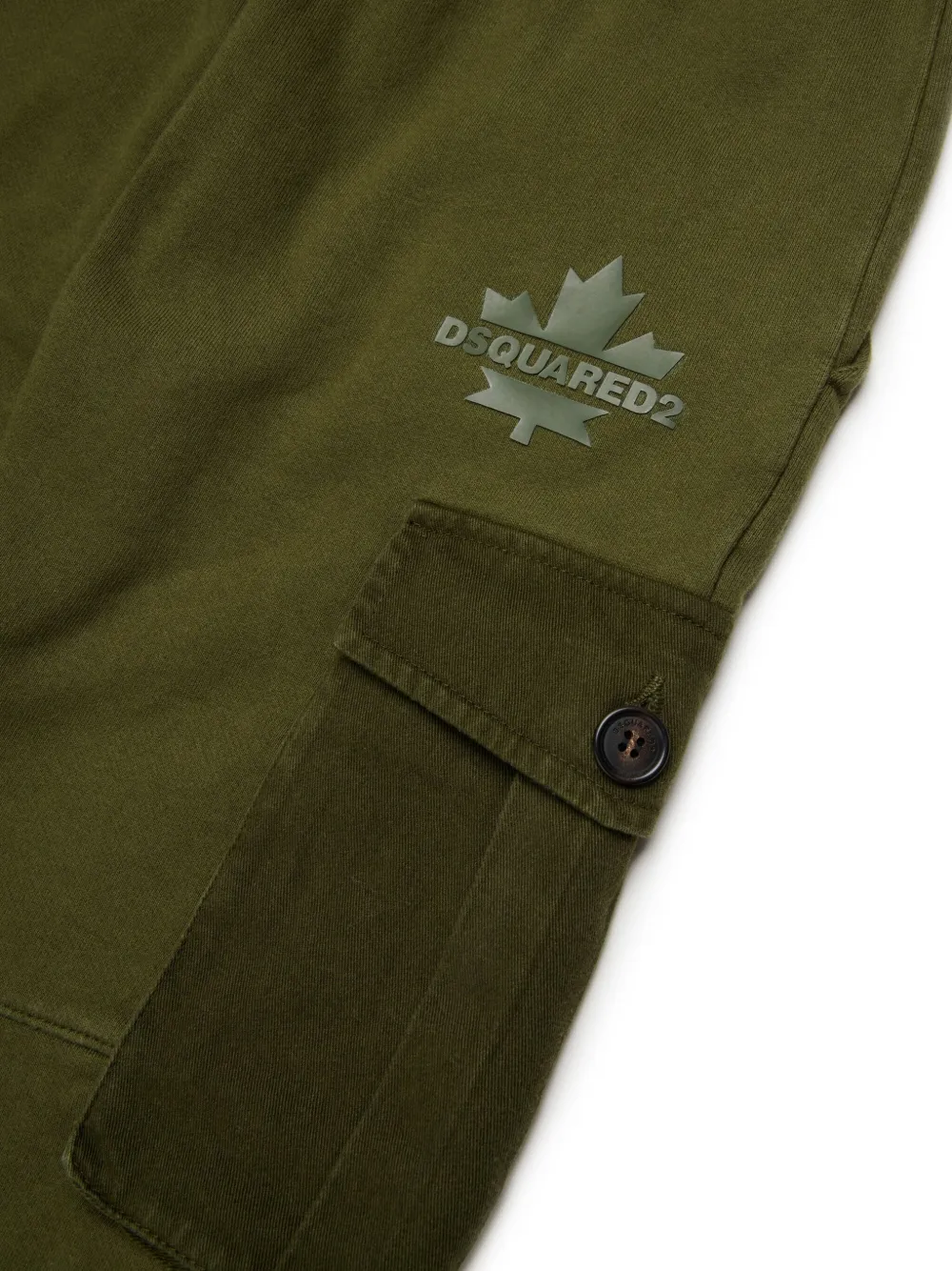 DSQUARED2 KIDS Fleece trainingsbroek Groen