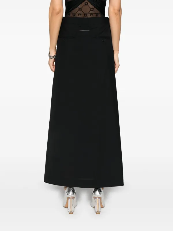 スカート Maison Margiela Black Wool Midi Skirt MAISON MARGIELA(メゾン マルジェラ)のMidi Skirt通販 | 集英社