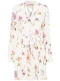 TWINSET floral-print mini dress - White