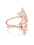 APM Monaco Intertwined Météorites ring - Pink