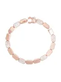 APM Monaco dainty rose gold bracelet