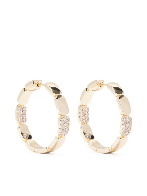 APM Monaco dainty hoop earrings