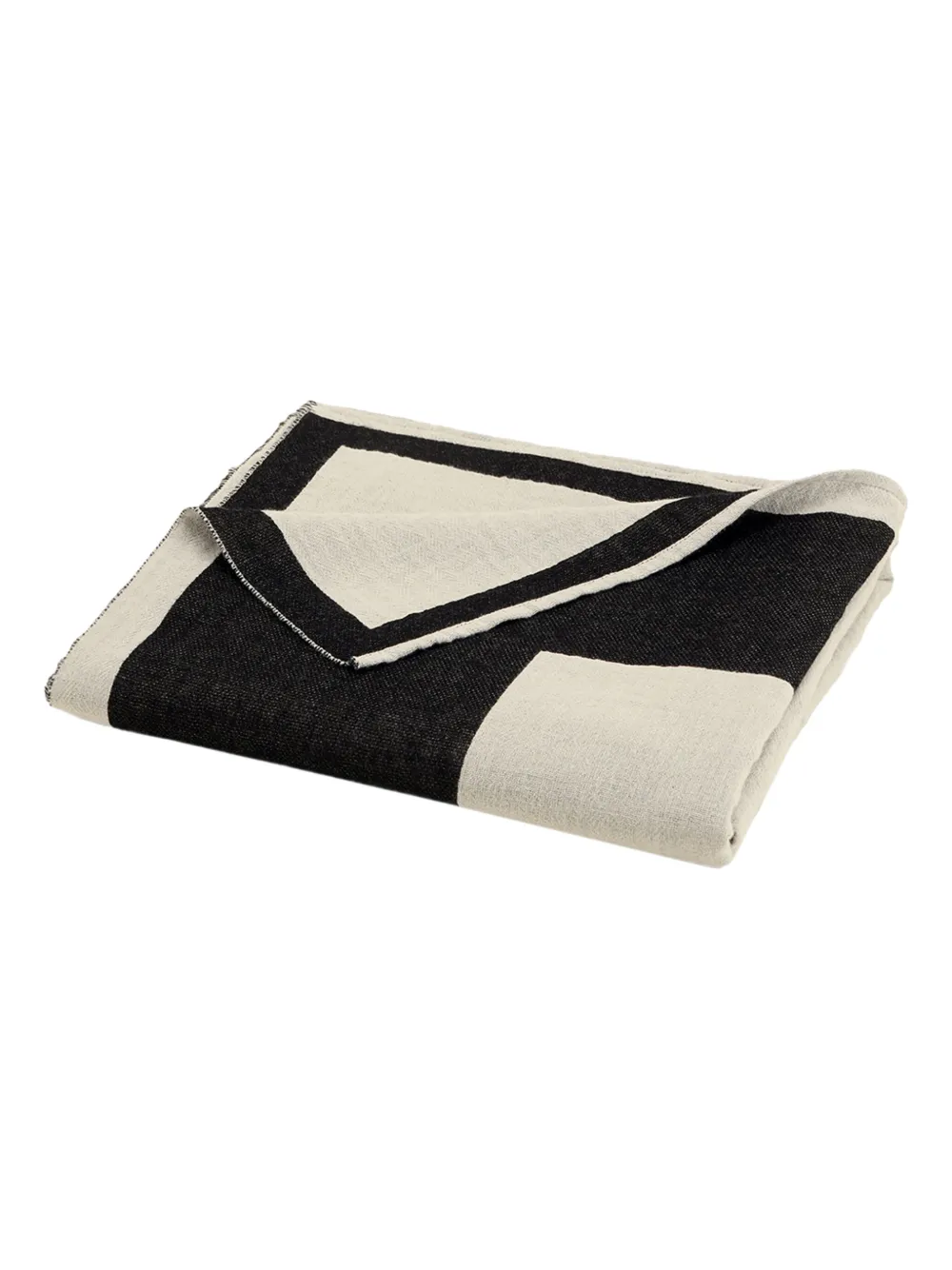 two-tone cotton beach towel