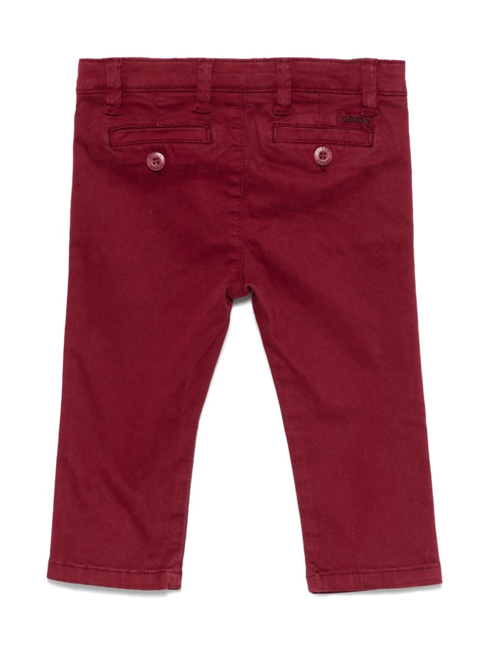 guess kids gabardine chinos - Red