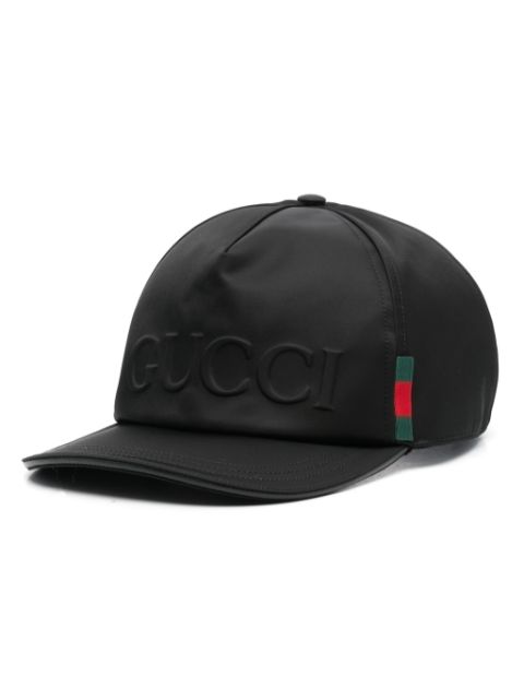 Gucci logo-embossed baseball cap