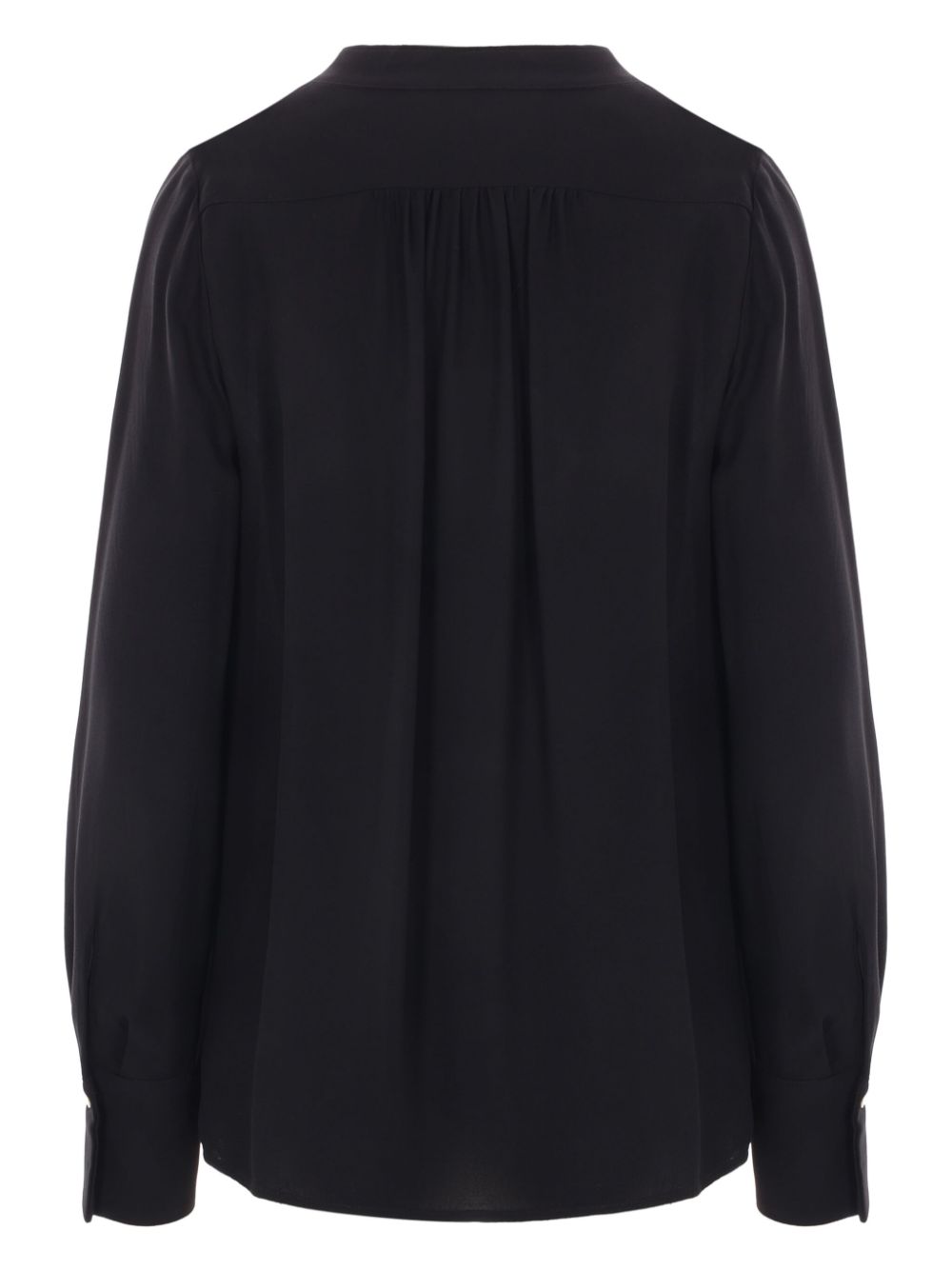 Elisabetta Franchi V-neck crepe blouse - Zwart