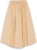 Forte Forte cotton midi skirt - Neutrals