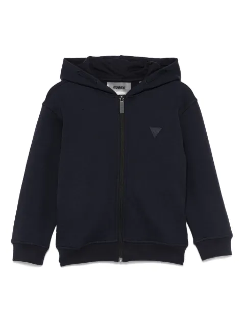 guess kids Hoodie mit gummiertem Logo