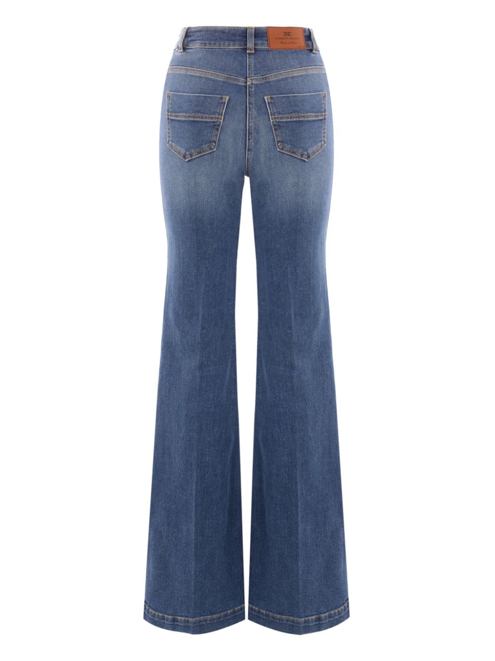 Elisabetta Franchi high-rise jeans - Blauw