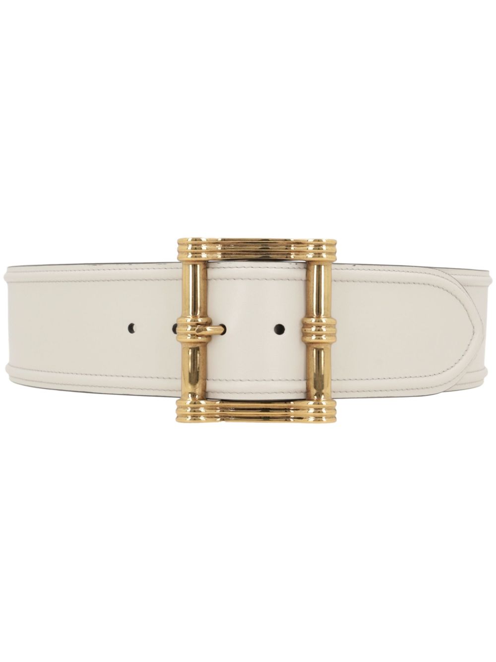 ETRO leather belt - White