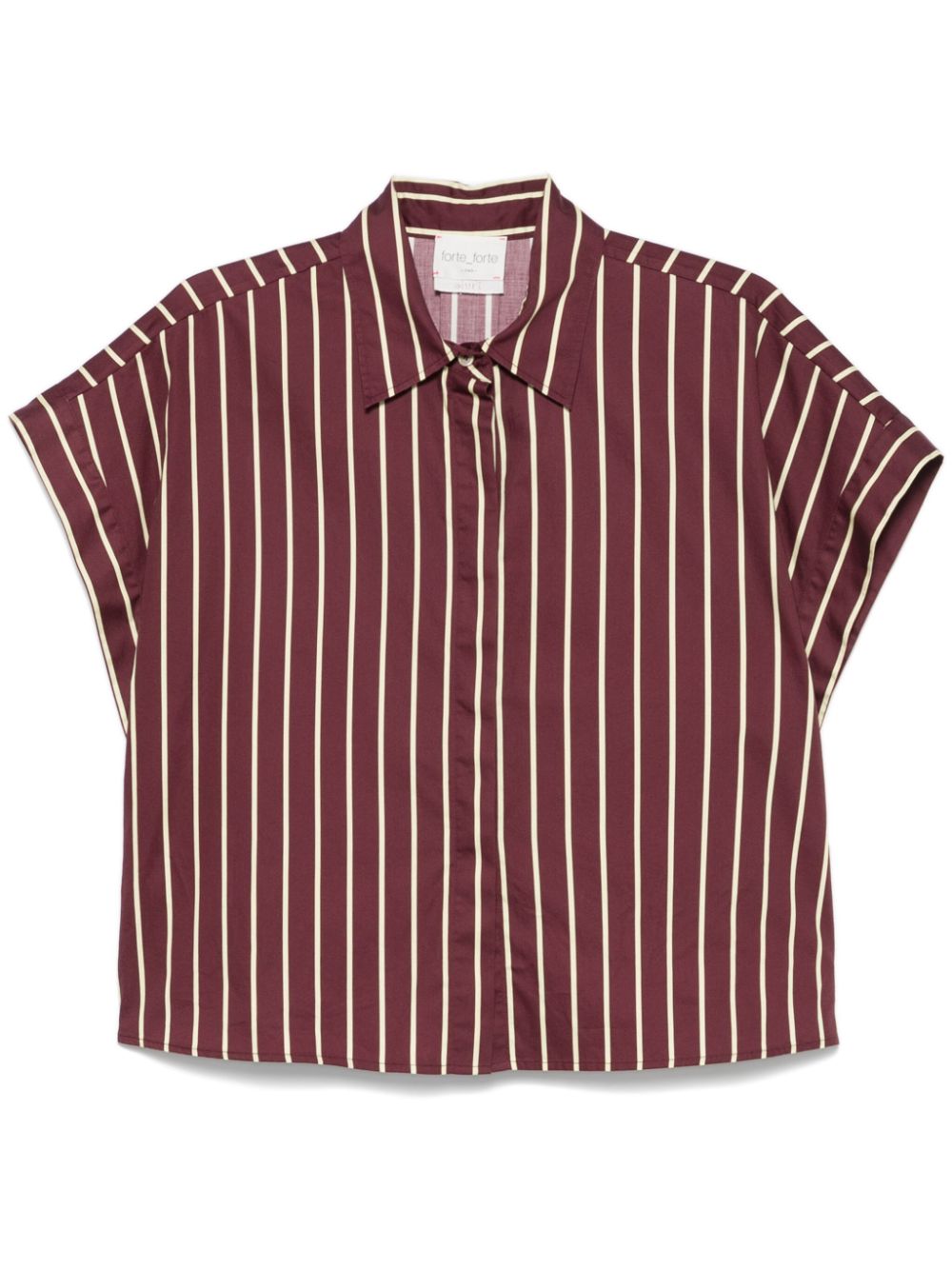 Forte Forte striped shirt - Red