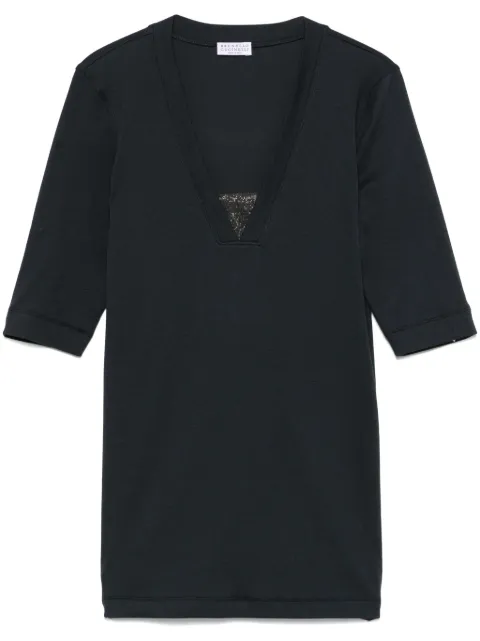 Brunello Cucinelli Monili-detail T-shirt