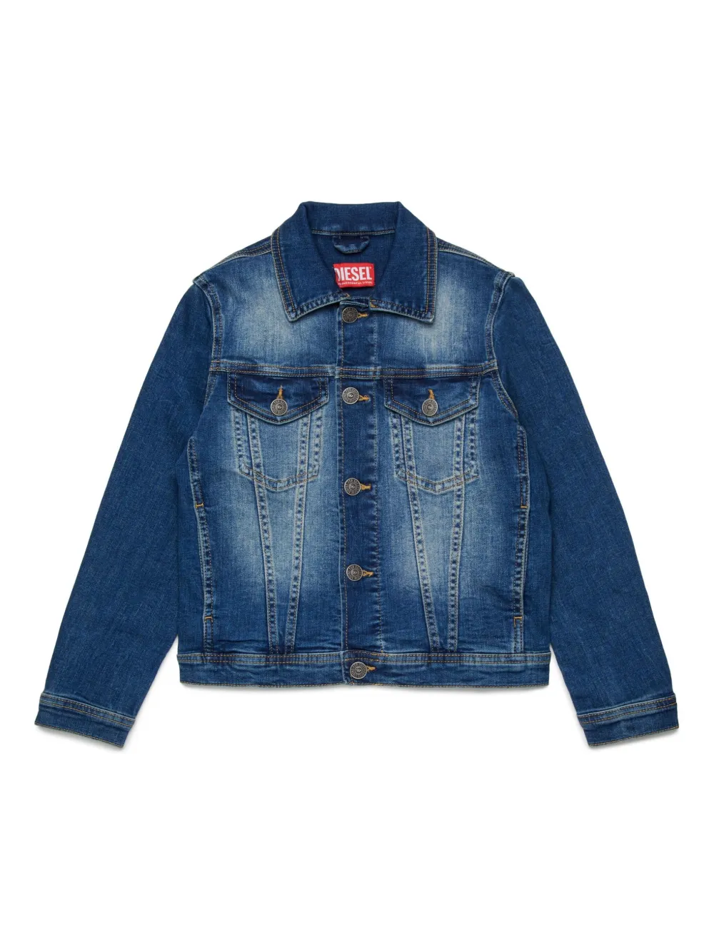 Diesel Kids Trucket spijkerjack Blauw