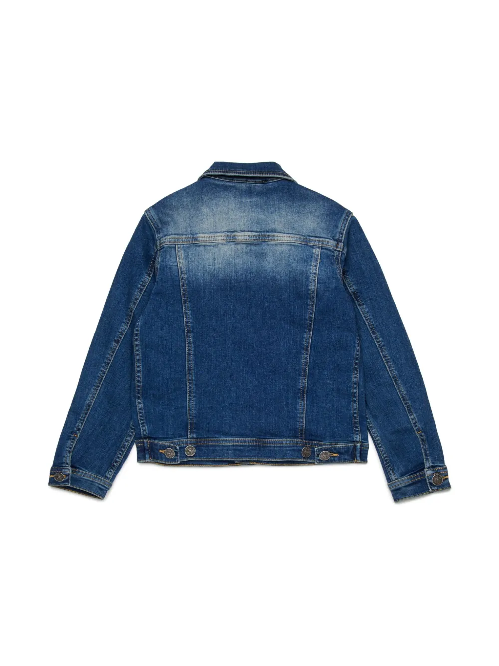 Diesel Kids Trucket spijkerjack - Blauw