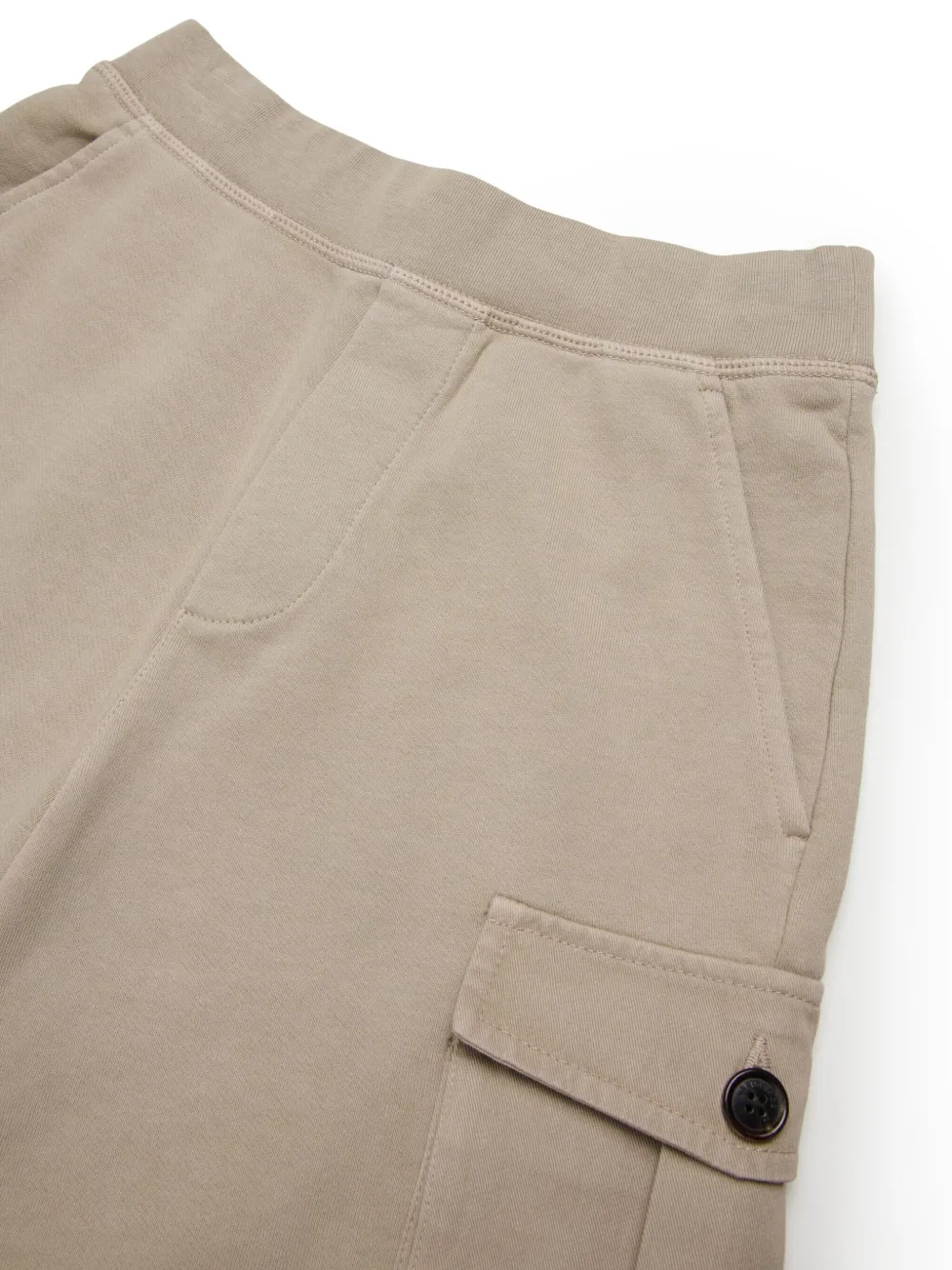 DSQUARED2 KIDS Shorts met logoprint Beige
