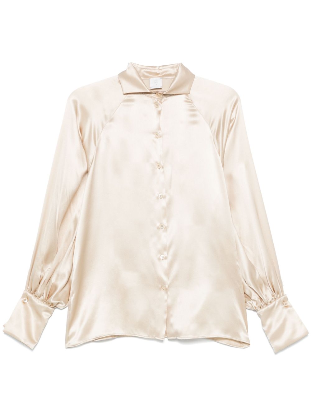 Eleventy silk shirt - Neutrals