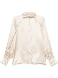 Eleventy silk shirt - Neutrals