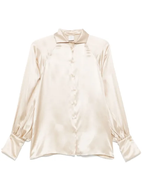 Eleventy camisa de seda